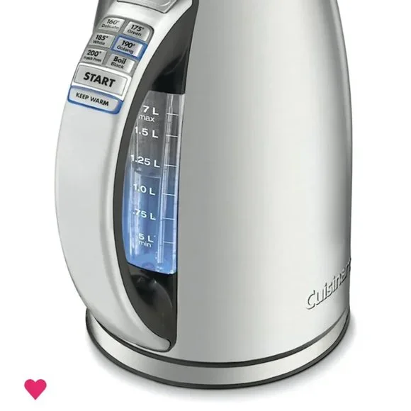 Cuisinart Stainless Steel Cordless Electric kettle - Picture 3 of 3